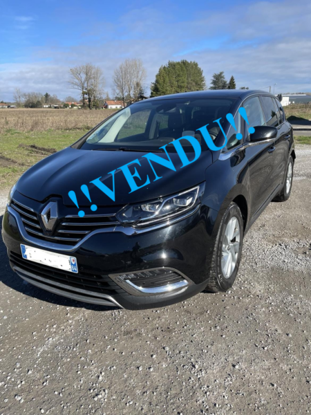 !!VENDU!! RENAULT Espace V 1.6 dCi 160 CH boite auto, 7 places