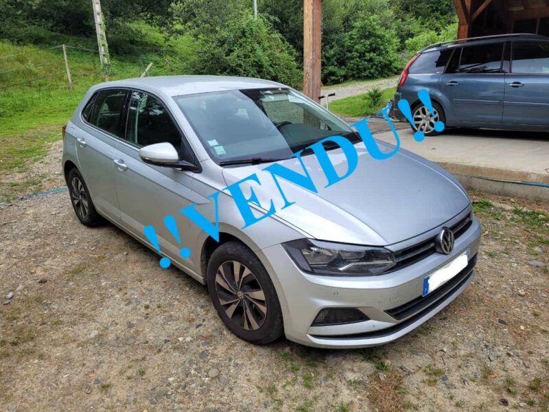 !!VENDU!! VW Polo VI  1.0 TSI 95 CH  Disponible à partir du 15/08/2023